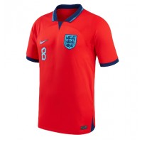 Koszulka piłkarska Anglia Jordan Henderson #8 Strój wyjazdowy MŚ 2022 tanio Krótki Rękaw